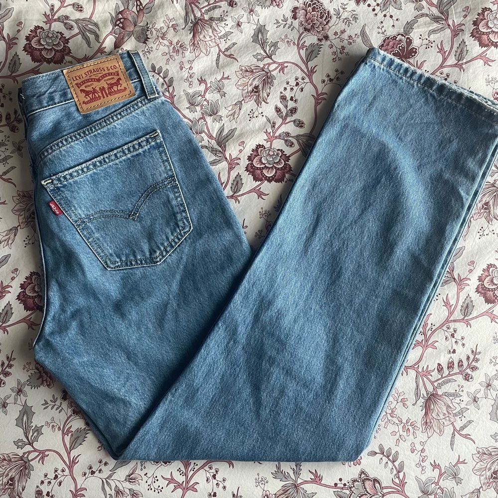 Levi’s Low Pro Straight Charlie Try Medium Baggy Loose Relaxed 90s Jeans Y2K 26 - Picture 7 of 15